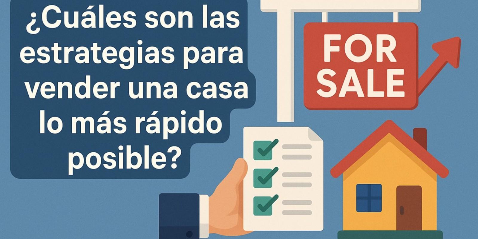 Estrategias para vender tu casa rápidamente