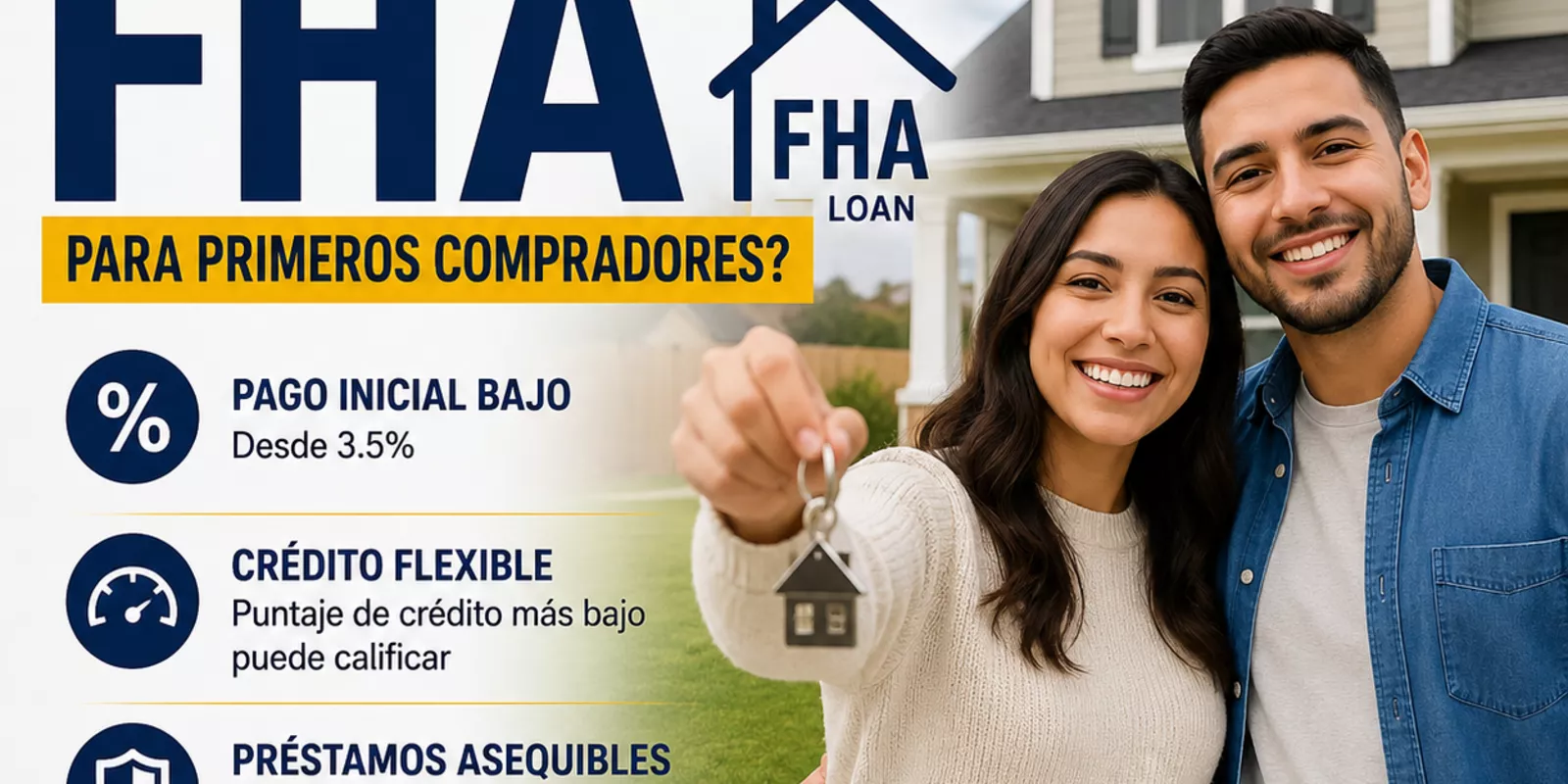 Cómo el programa FHA ayuda a compradores primerizos
