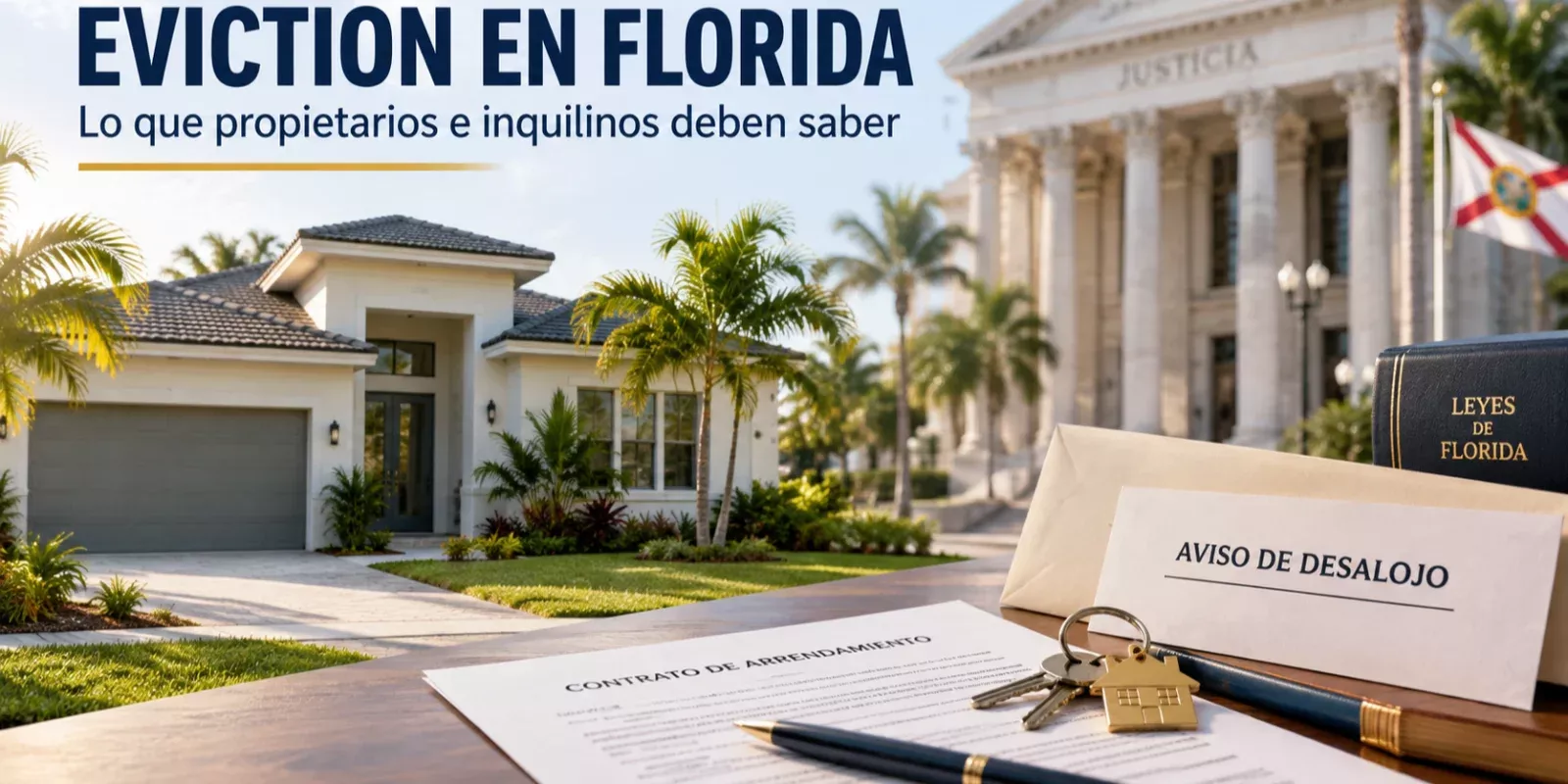Eviction en Florida: Lo que propietarios e inquilinos deben saber antes de un desalojo