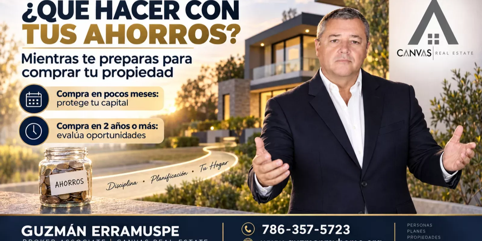 ¿Qué hacer con tus ahorros mientras te preparas para comprar una propiedad?