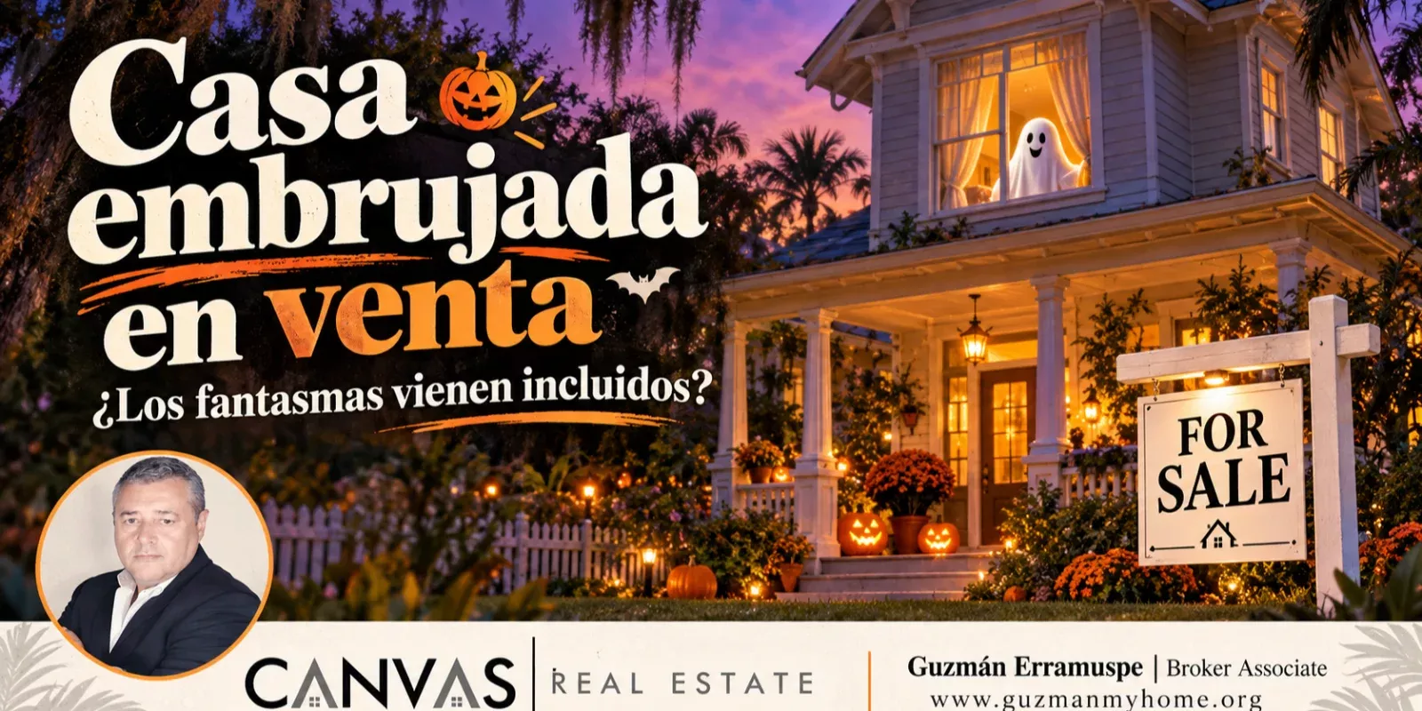 Casa embrujada en venta: ¿los fantasmas vienen incluidos o se mudan antes del cierre?